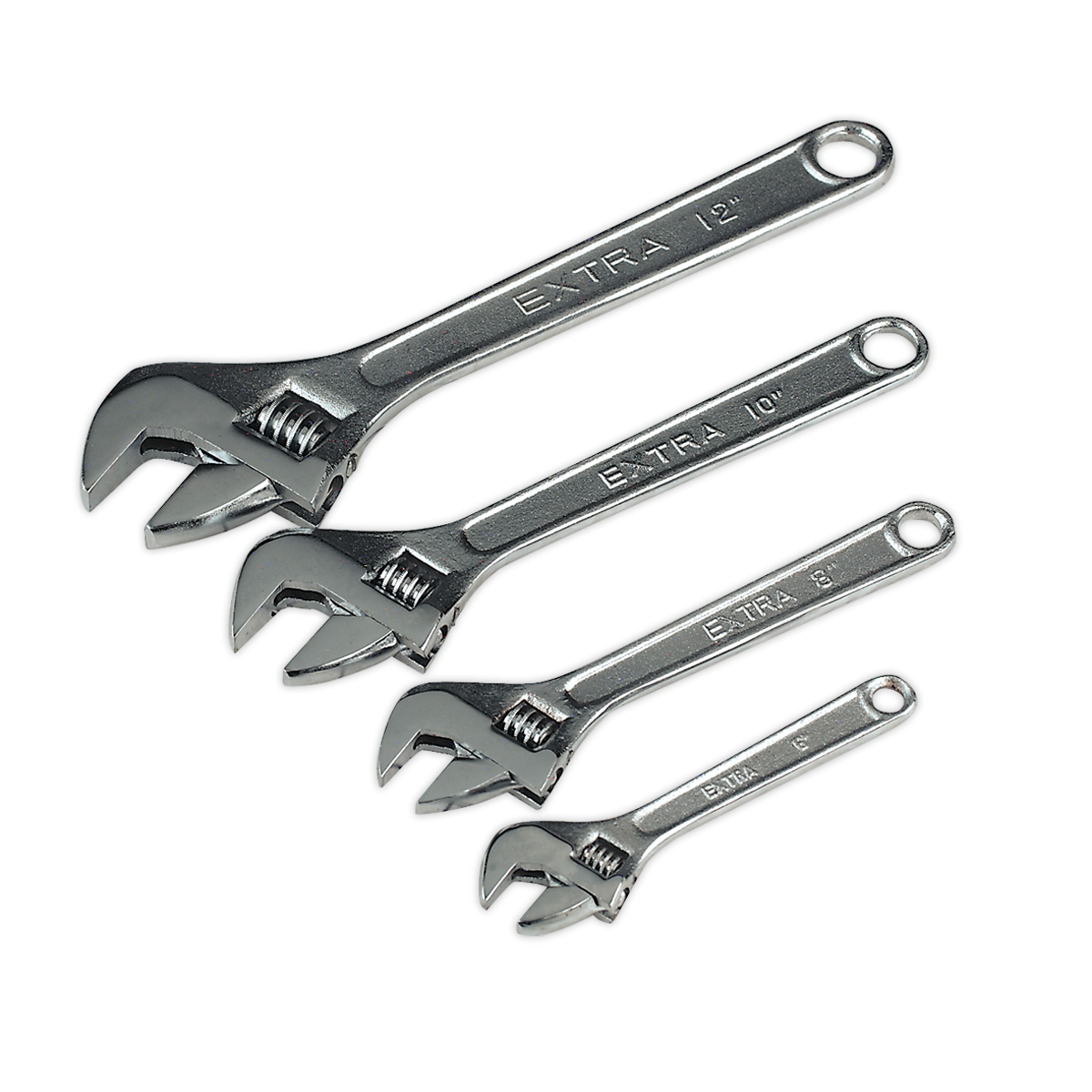 Adjustable Wrench Set 4pc S0449