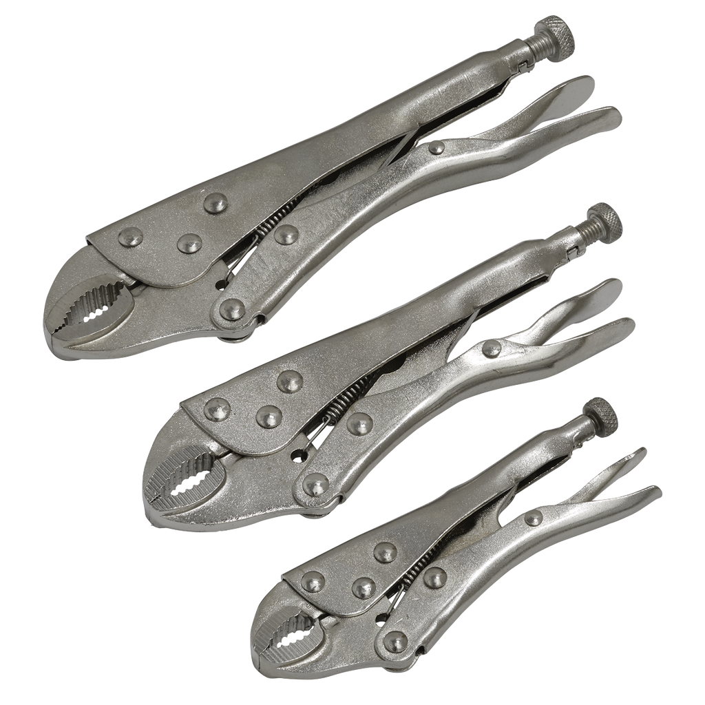Locking Pliers Set 3pc S0463