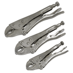 Locking Pliers Set 3pc S0463