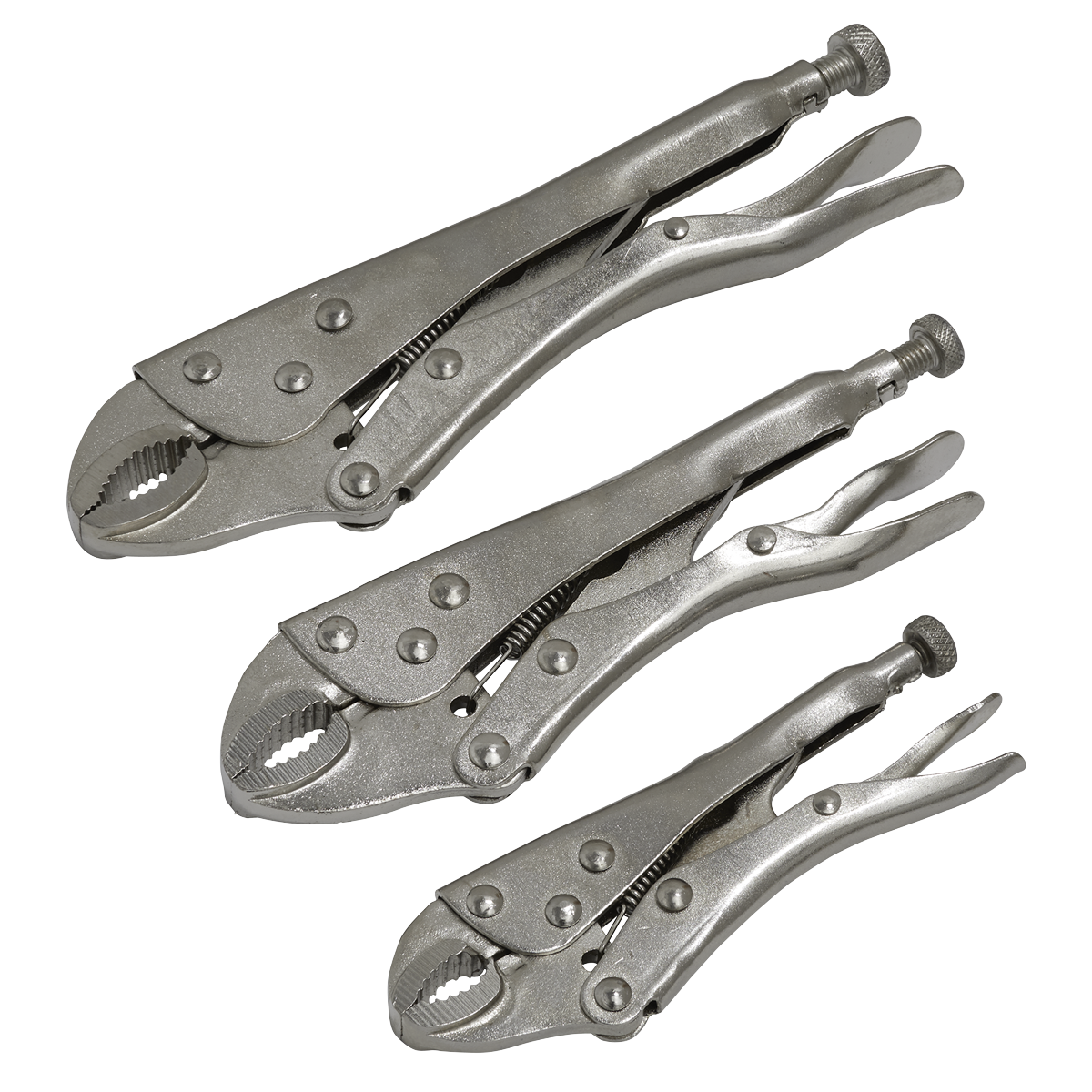 Locking Pliers Set 3pc S0463