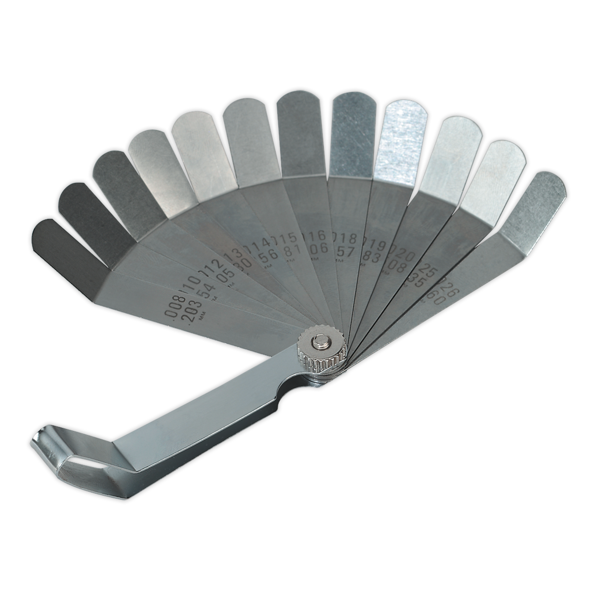 Dual Marked Offset Feeler Gauge 12 Blade S0516
