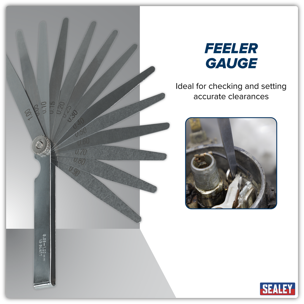 Feeler Gauge 13 Blade S0517