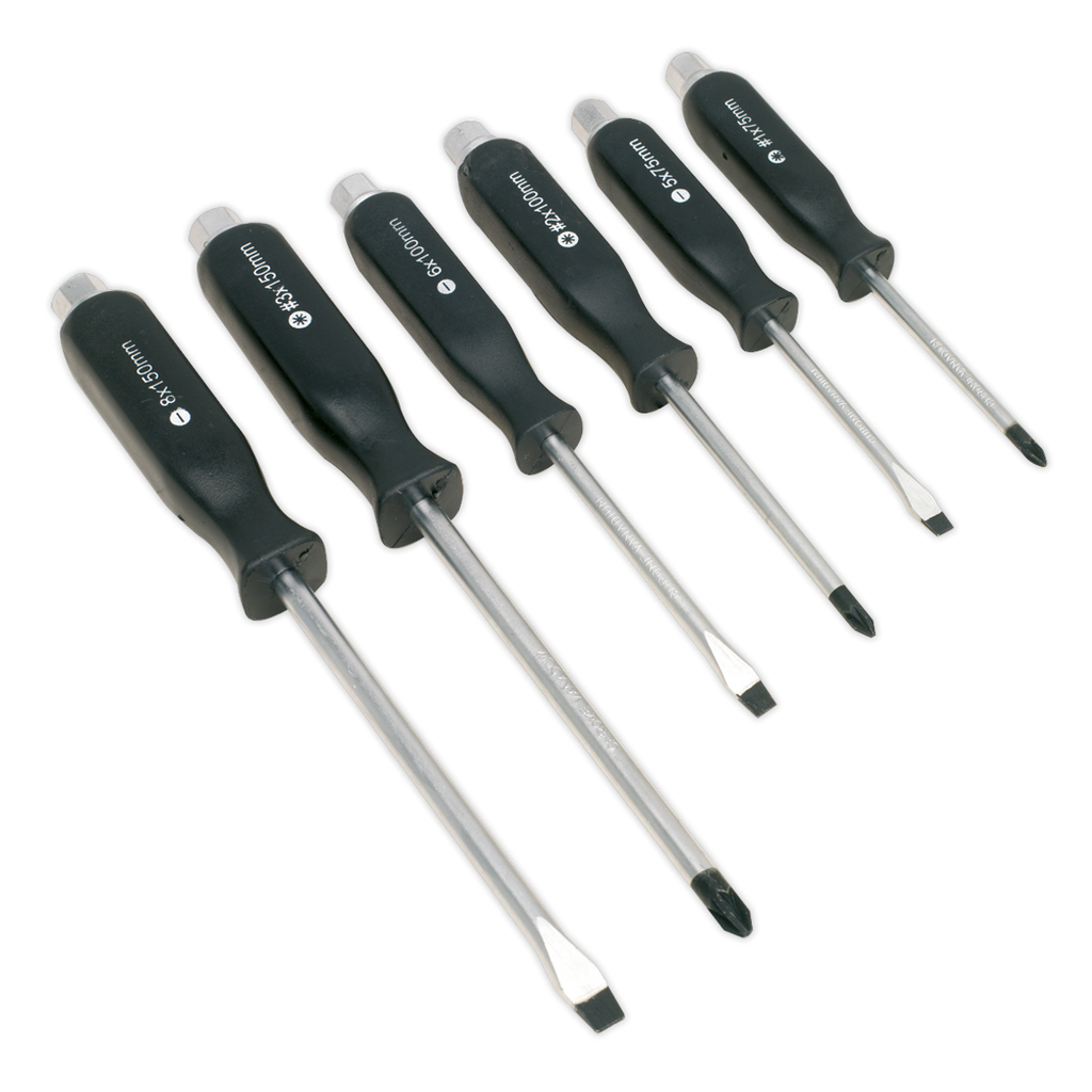 Hammer-Thru Screwdriver Set 6pc S0535