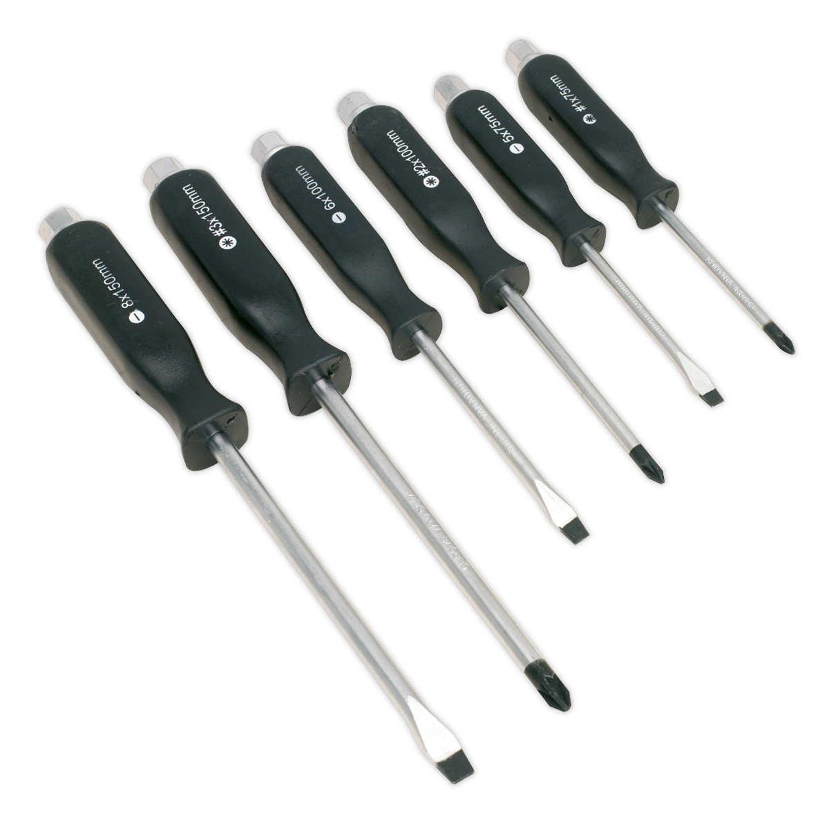 Hammer-Thru Screwdriver Set 6pc S0535