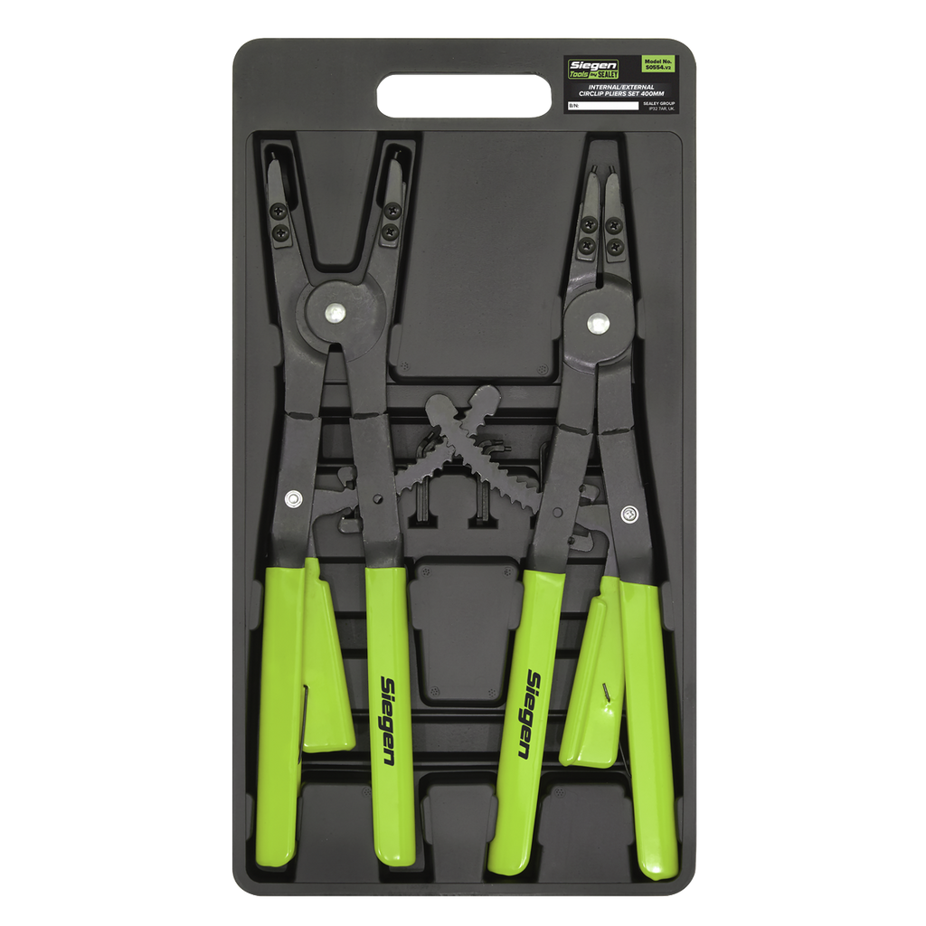 Internal/External Circlip Pliers Set 400mm S0554