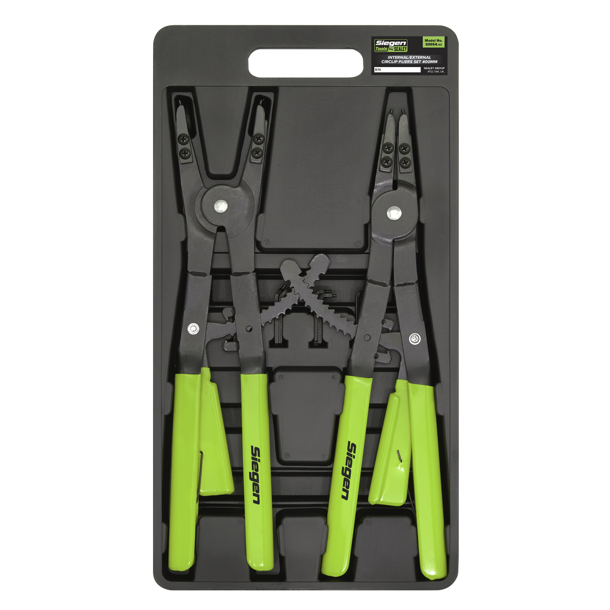 Internal/External Circlip Pliers Set 400mm S0554