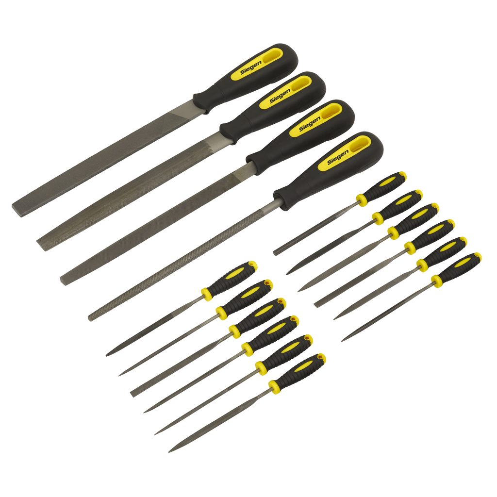 Engineer's & Needle File Set 16pc S05781