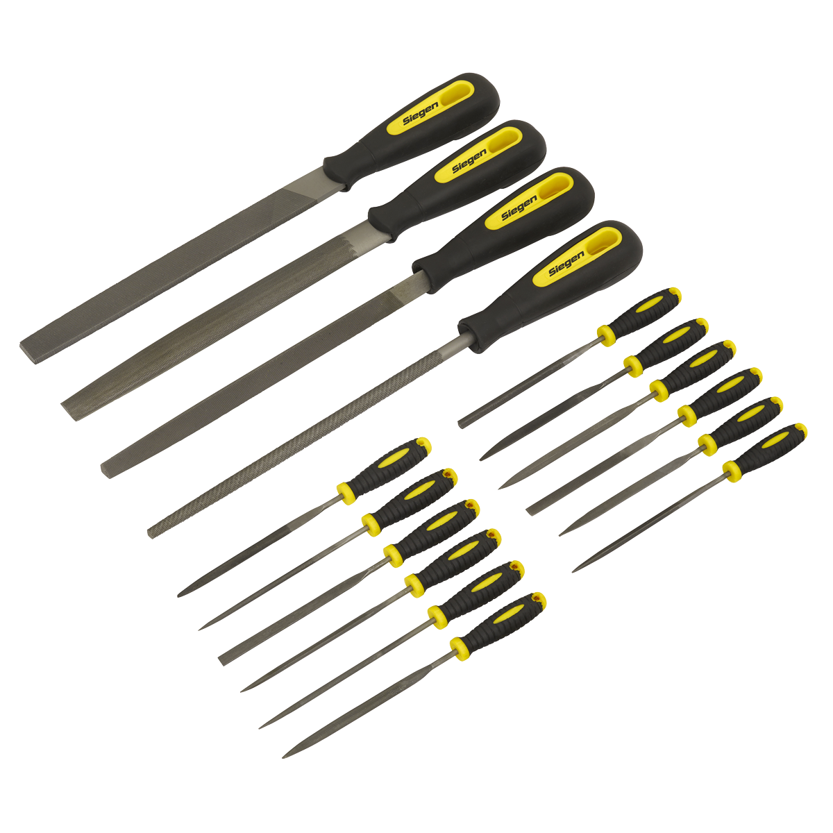 Engineer's & Needle File Set 16pc S05781