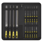 Engineer's & Needle File Set 16pc S05781