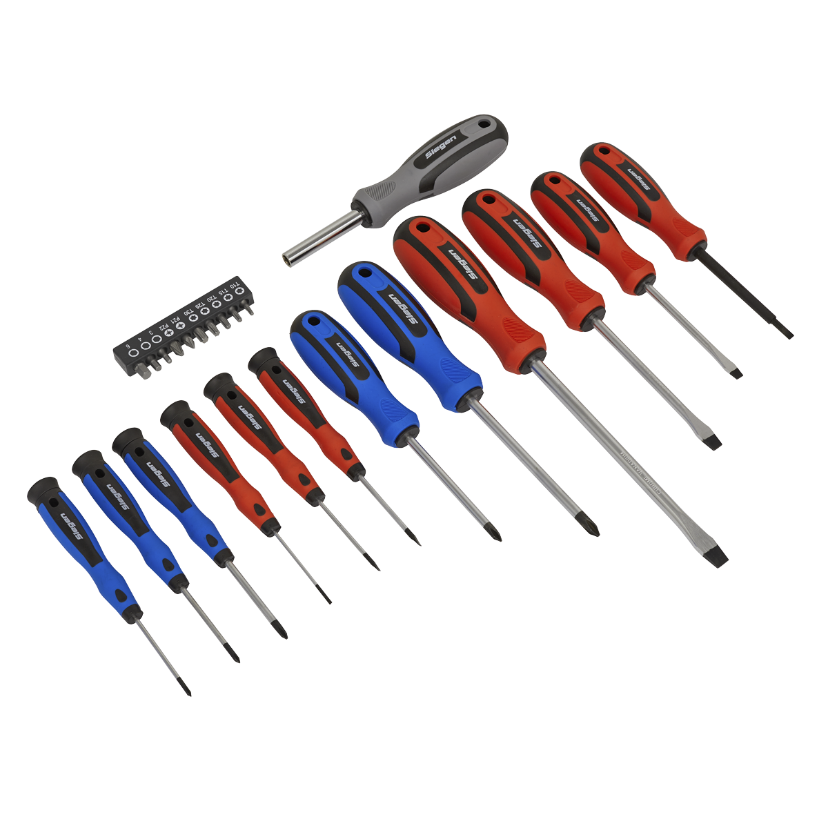 Soft Grip Screwdriver & Bit Set 23pc S0598