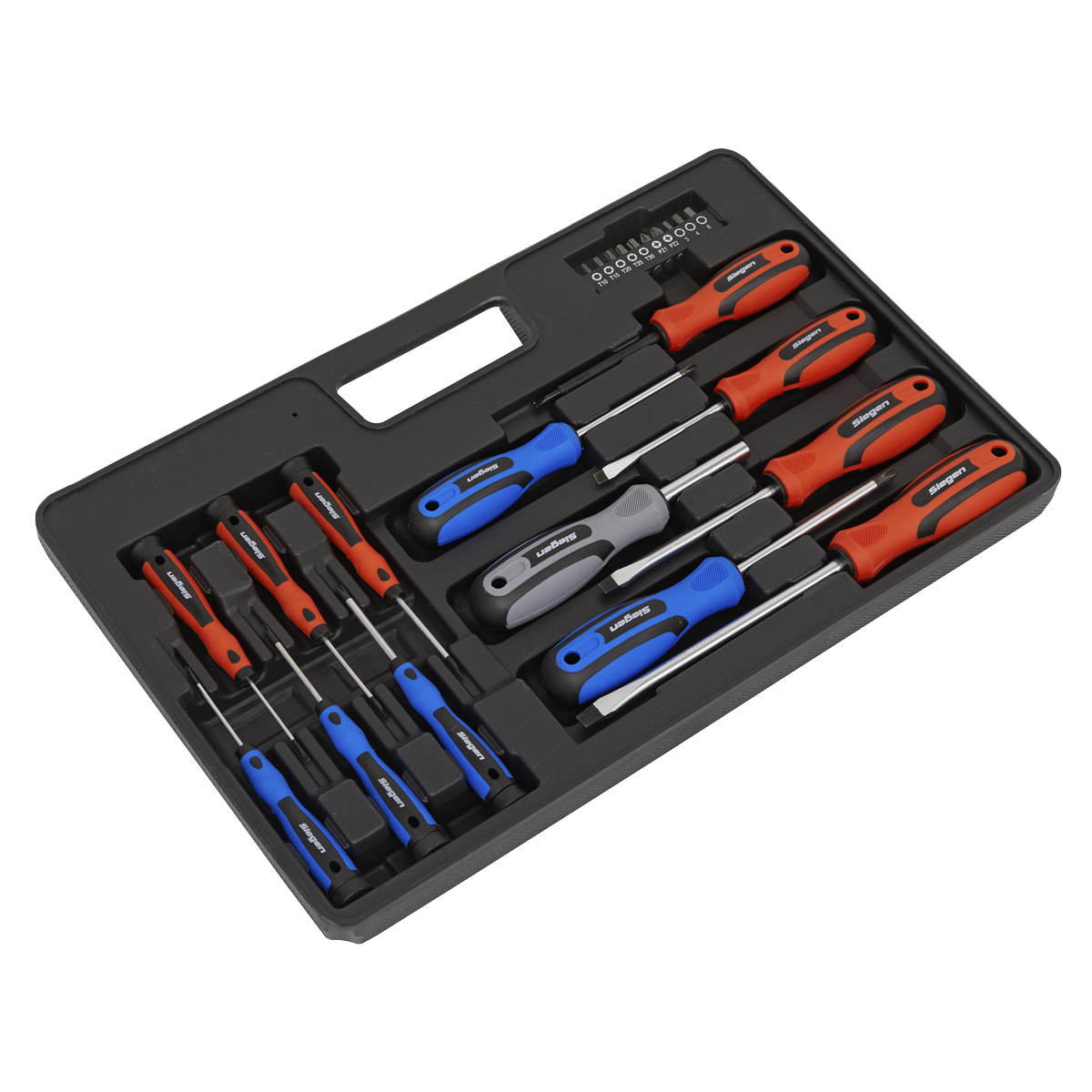 Soft Grip Screwdriver & Bit Set 23pc S0598