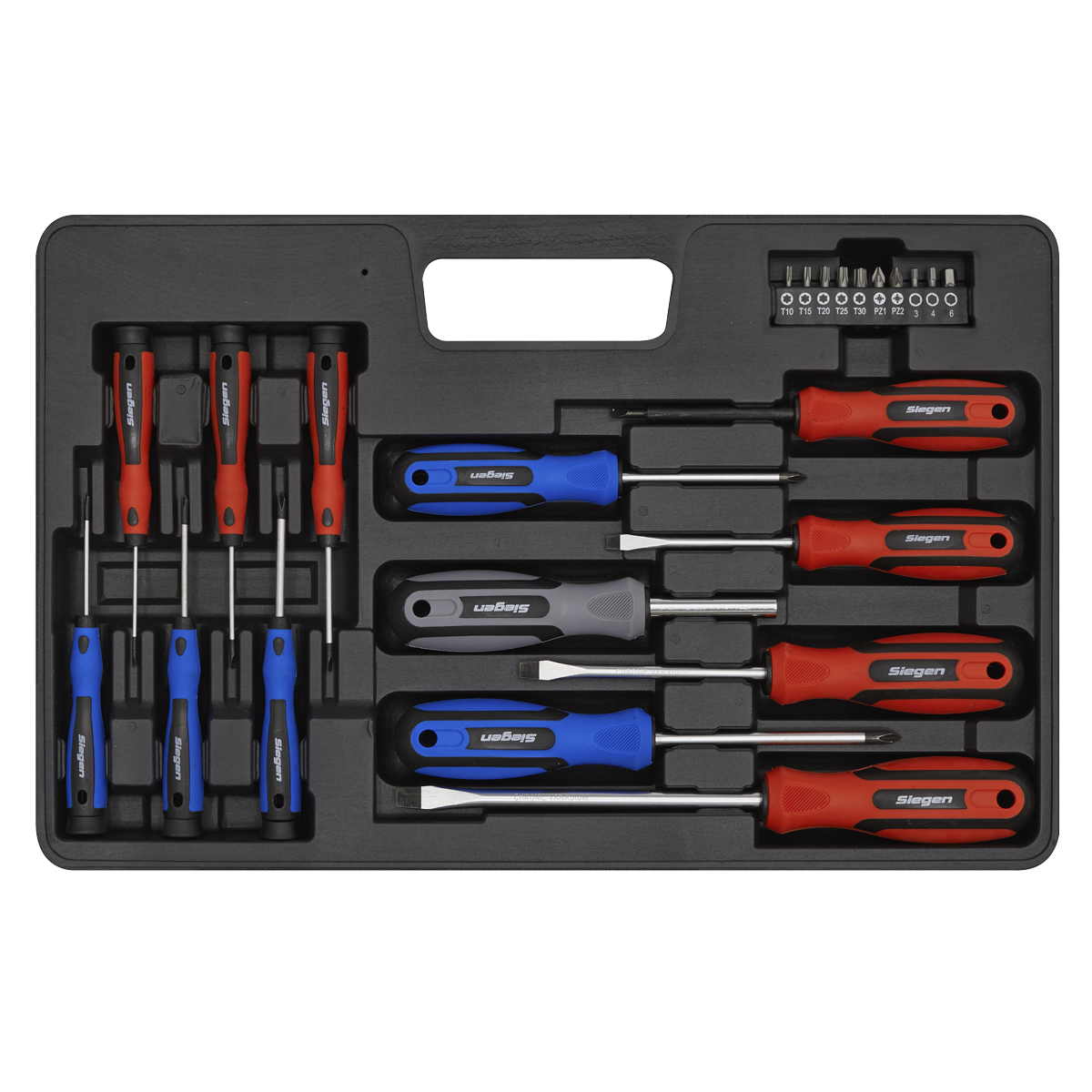 Soft Grip Screwdriver & Bit Set 23pc S0598