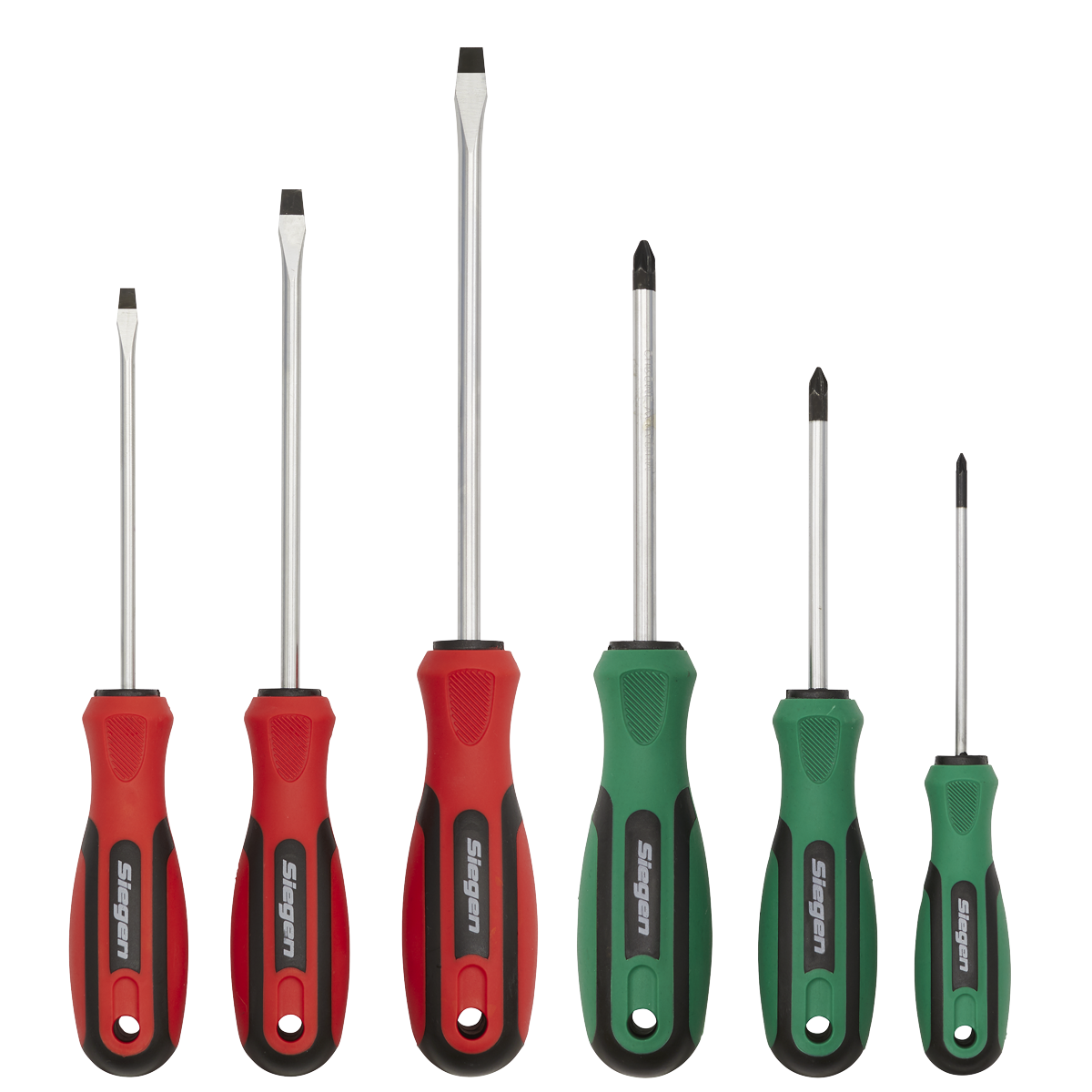 Soft Grip Screwdriver Set 6pc S0615