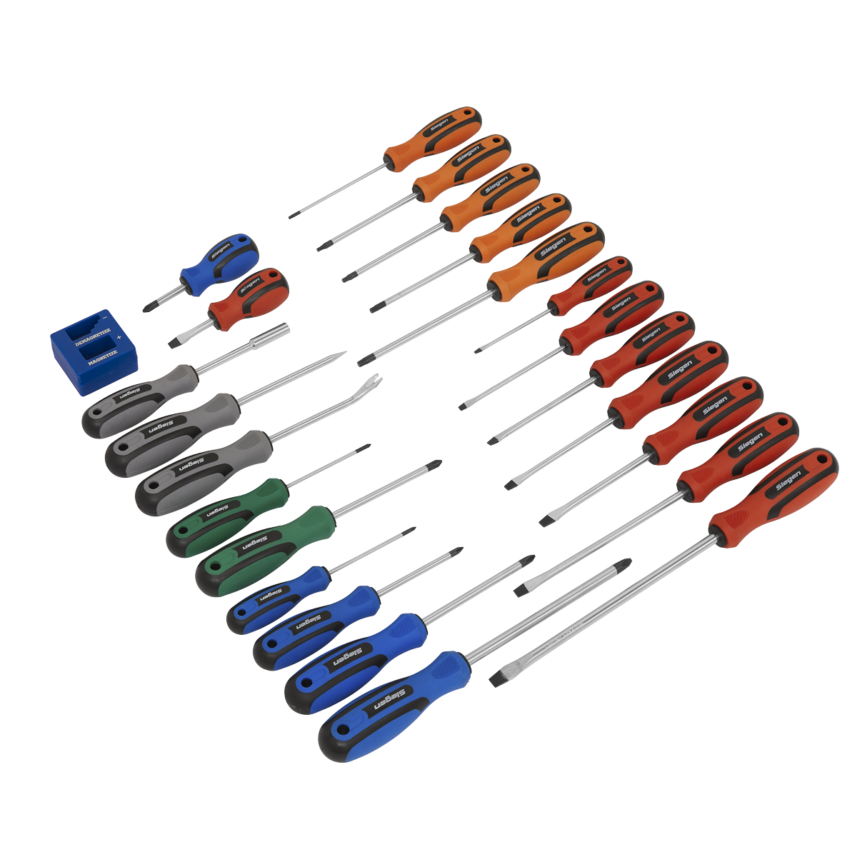 Soft Grip Screwdriver Set 24pc S0617