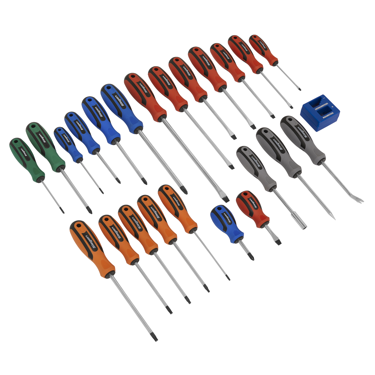 Soft Grip Screwdriver Set 24pc S0617