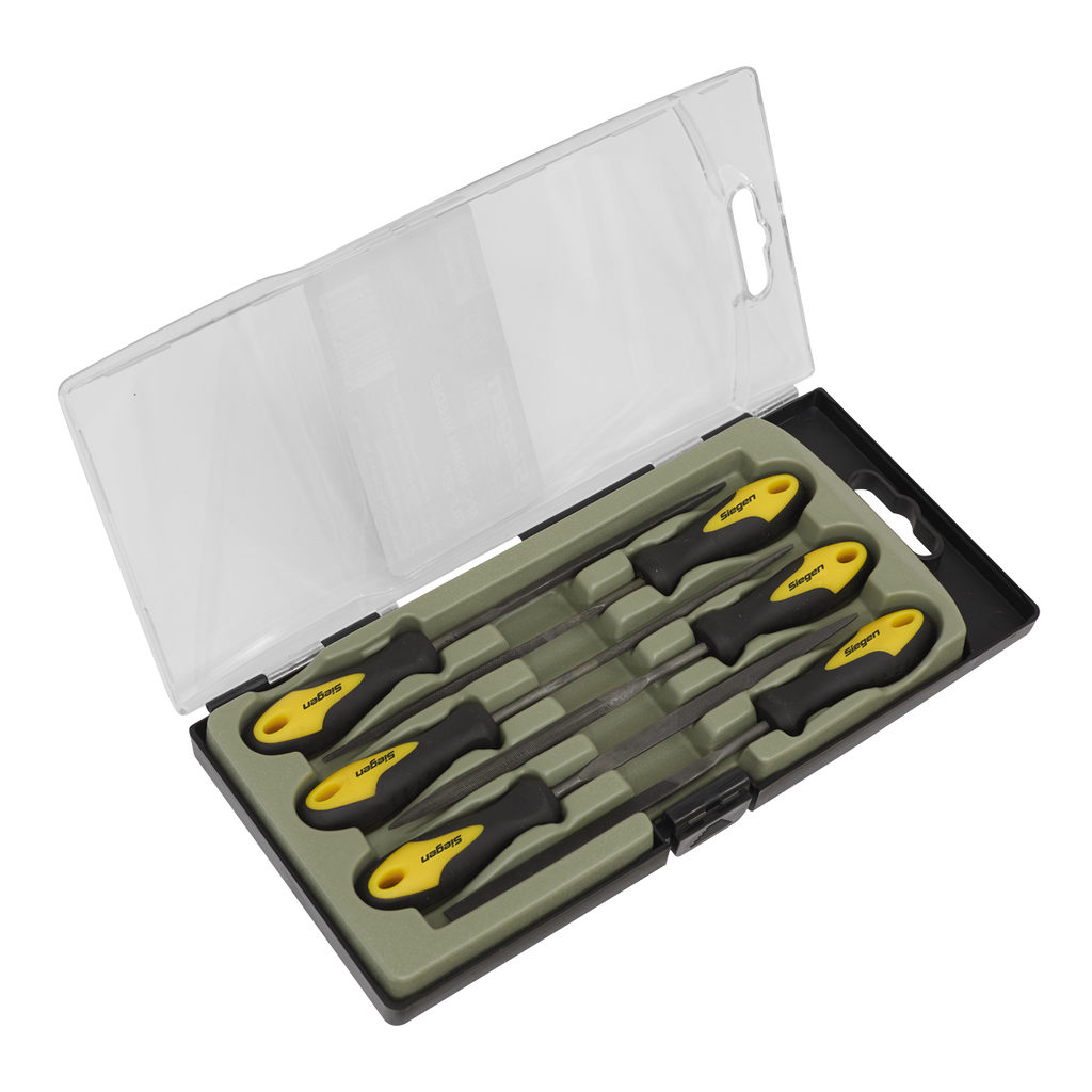 Needle File Set 100mm 6pc S0628
