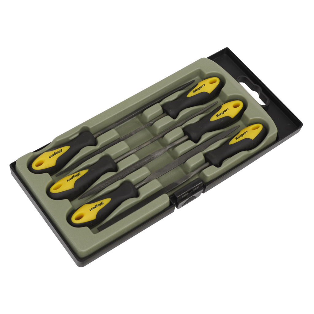 Needle File Set 100mm 6pc S0628
