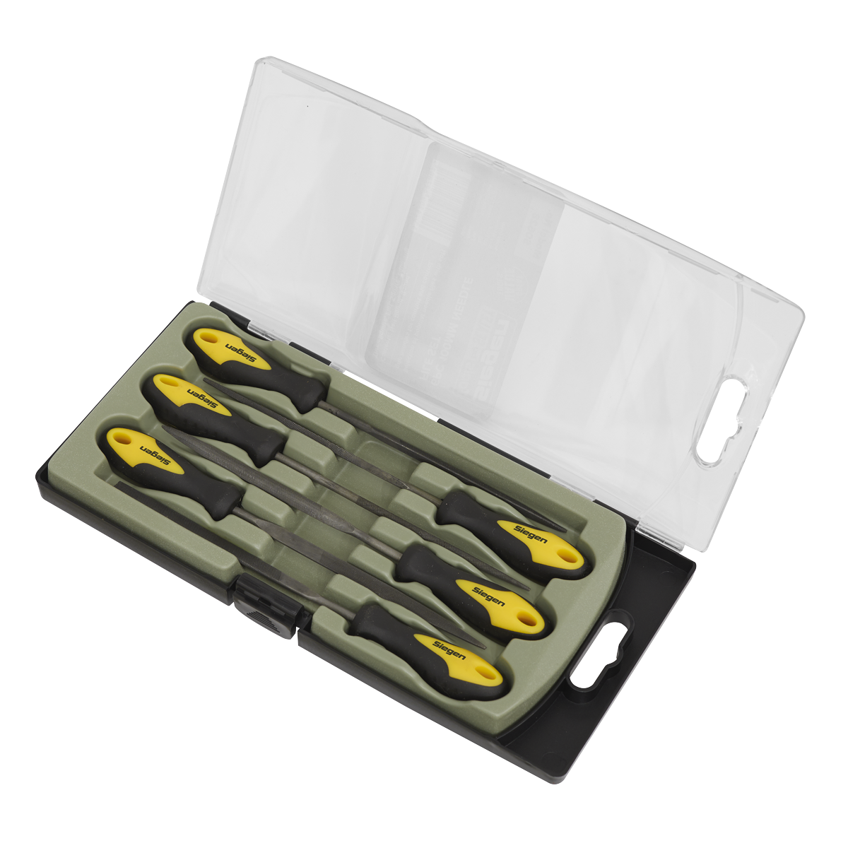 Needle File Set 100mm 6pc S0628