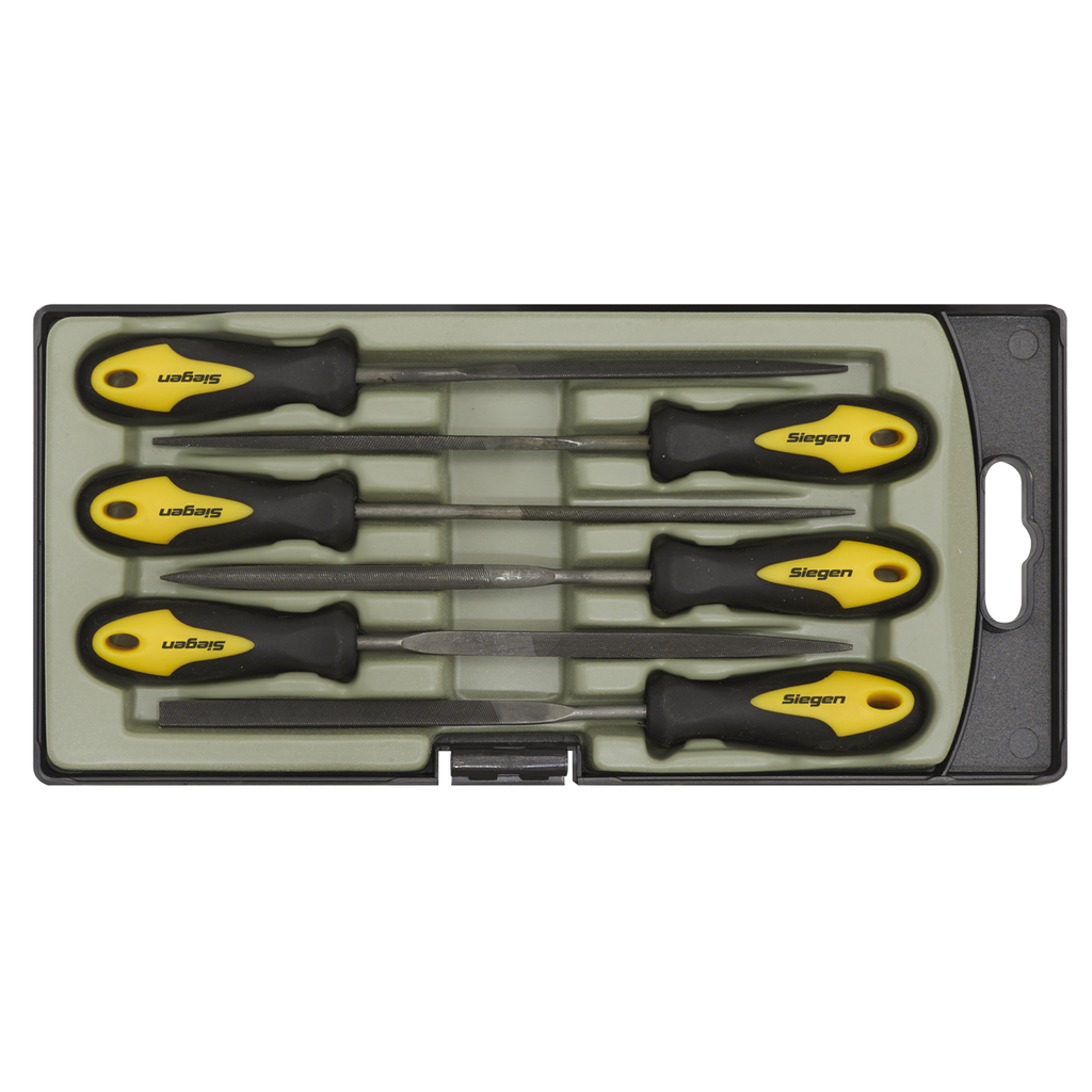 Needle File Set 100mm 6pc S0628
