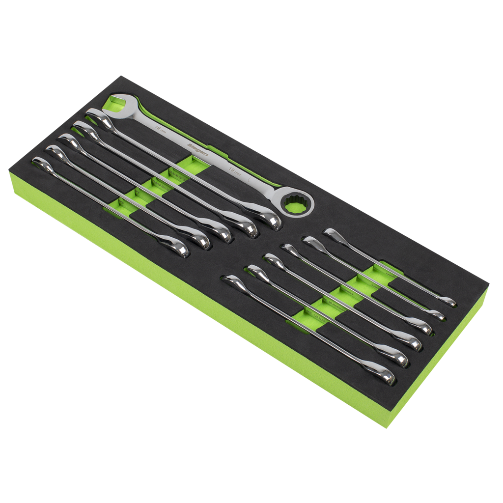 Combination Ratchet Spanner Set 12pc S0634
