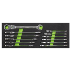 Flexi-Head Combination Ratchet Spanner Set 12pc S0635