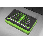 Double End Ratchet Ring Spanner Set 6pc S0636