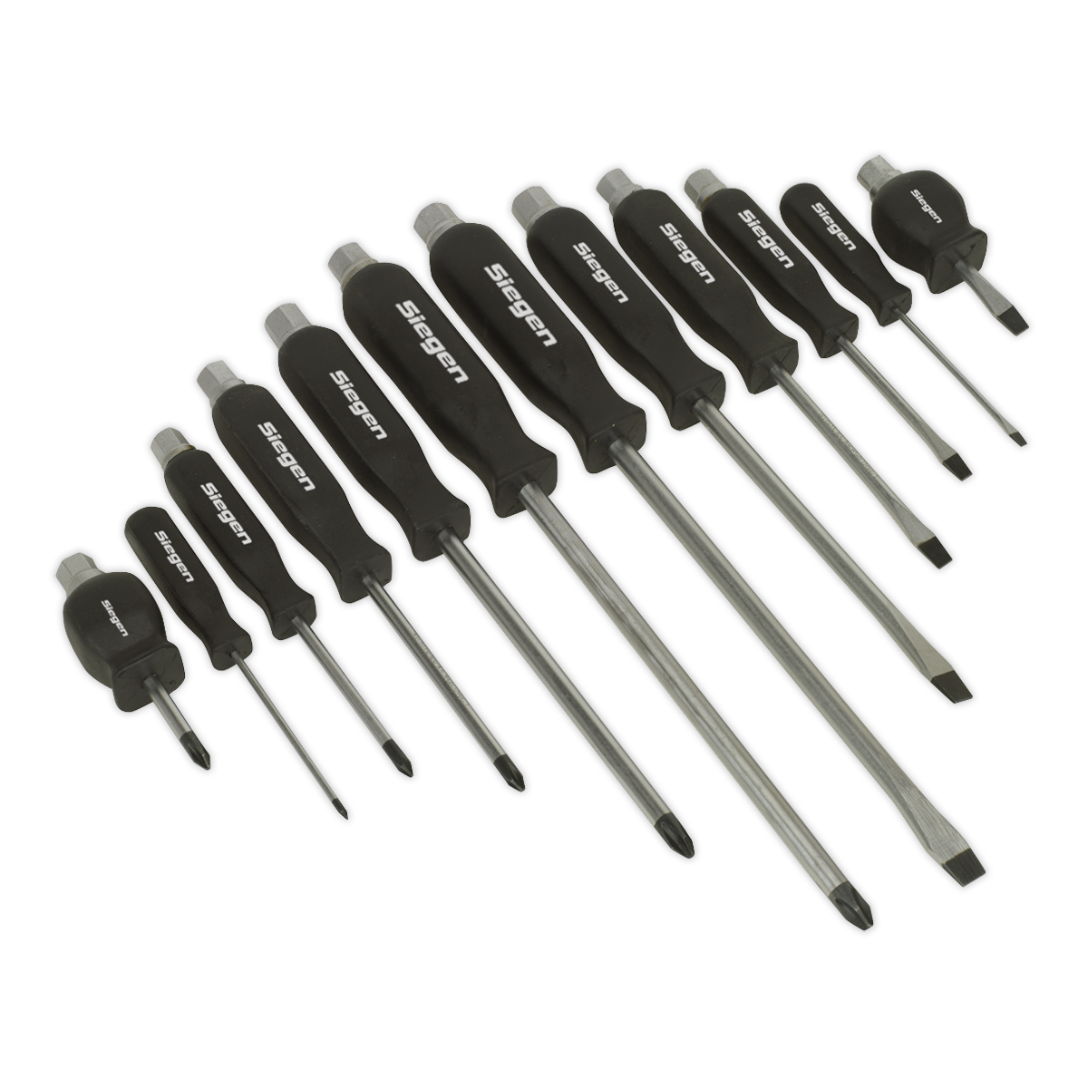 Hammer-Thru Screwdriver Set 12pc S0641