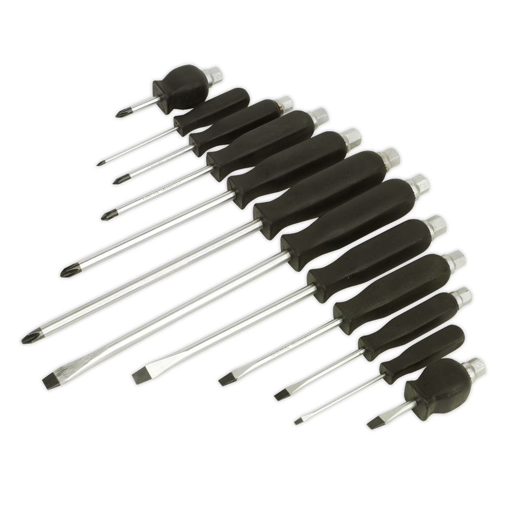 Hammer-Thru Screwdriver Set 12pc S0641