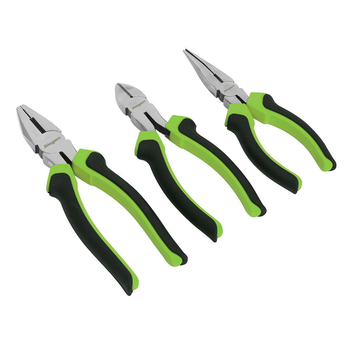 Comfort Grip Pliers Set 3pc S0645