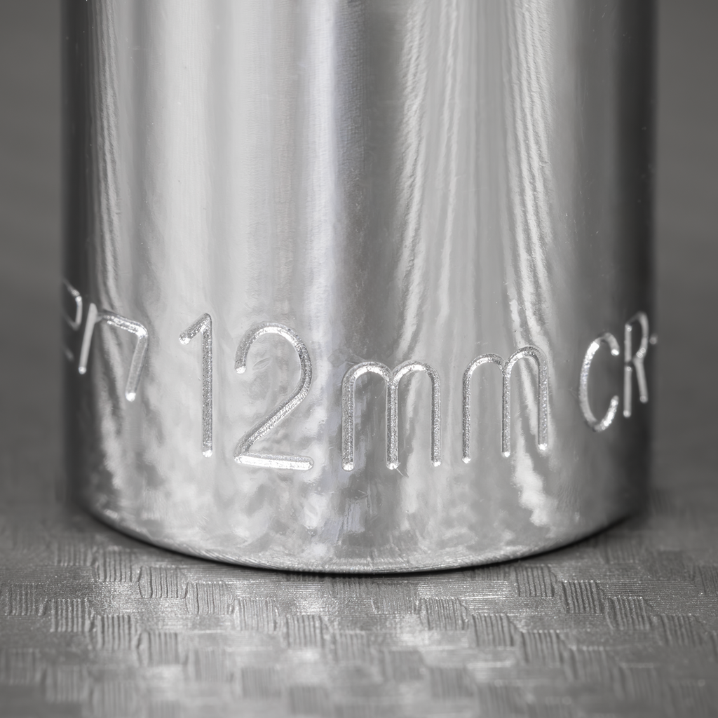 Deep Socket 1/2"Sq Drive 12mm S0668