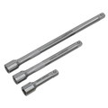 Extension Bar Set 1/4"Sq Drive 3pc S0718