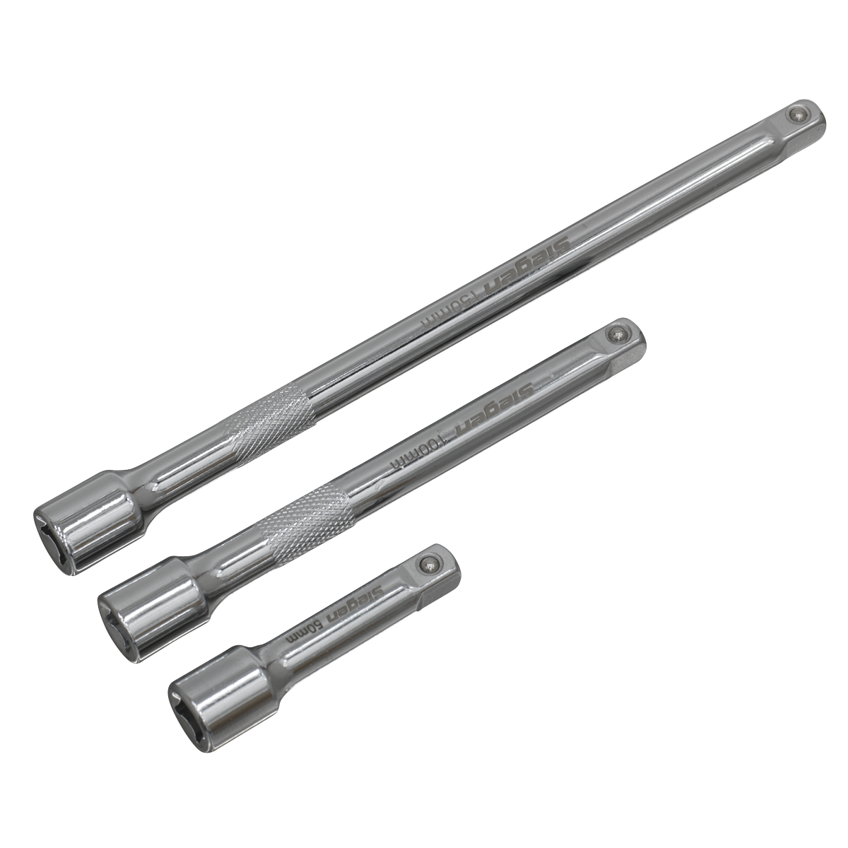 Extension Bar Set 1/4"Sq Drive 3pc S0718