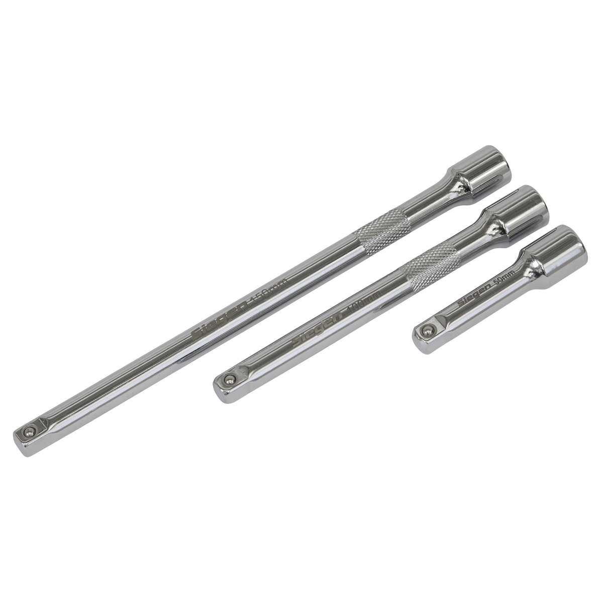 Extension Bar Set 1/4"Sq Drive 3pc S0718