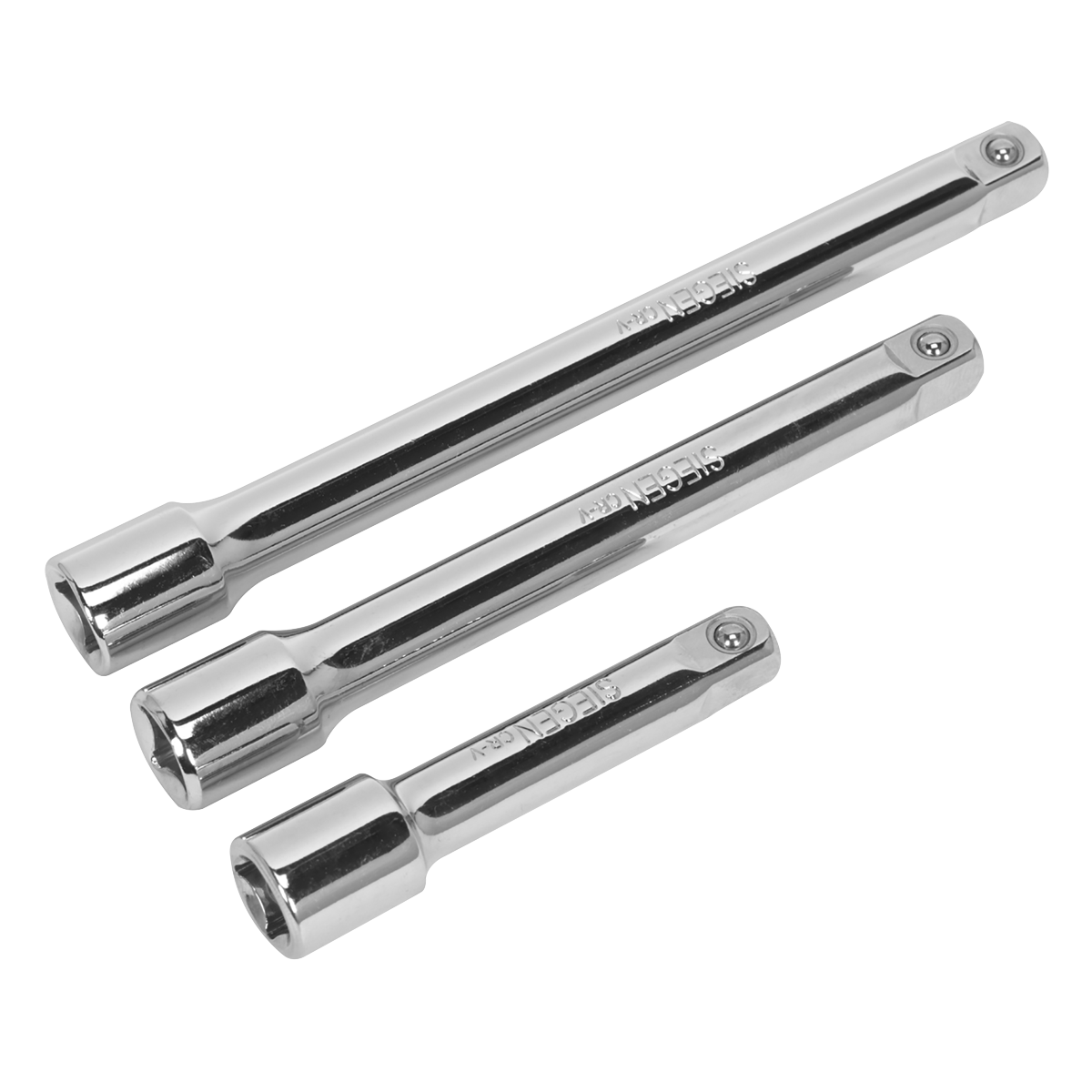 Extension Bar Set 3/8"Sq Drive 3pc S0719