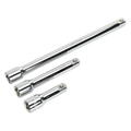 Extension Bar Set 1/2"Sq Drive 3pc S0720