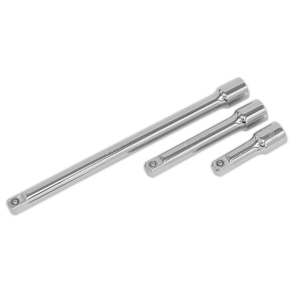 Extension Bar Set 1/2"Sq Drive 3pc S0720