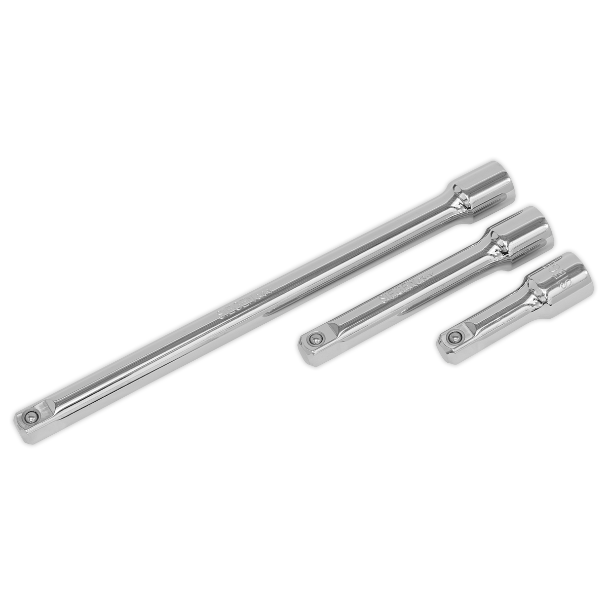 Extension Bar Set 1/2"Sq Drive 3pc S0720