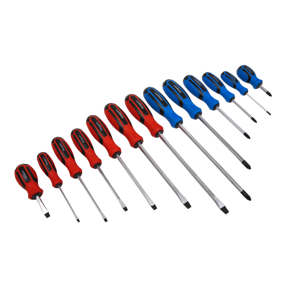 Hammer-Thru Screwdriver Set 13pc S0754