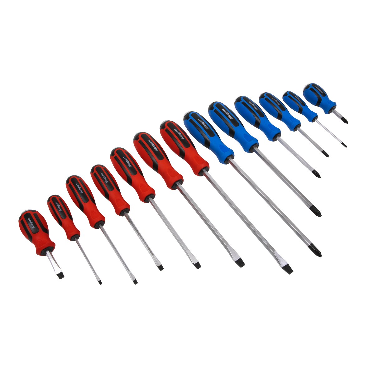 Hammer-Thru Screwdriver Set 13pc S0754
