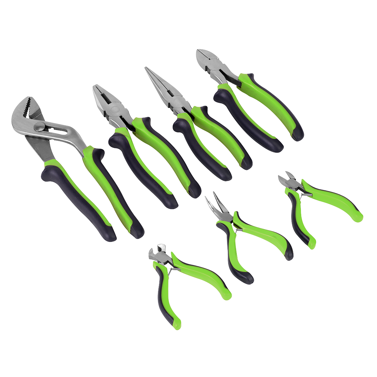 Comfort Grip Pliers Set 7pc S0757