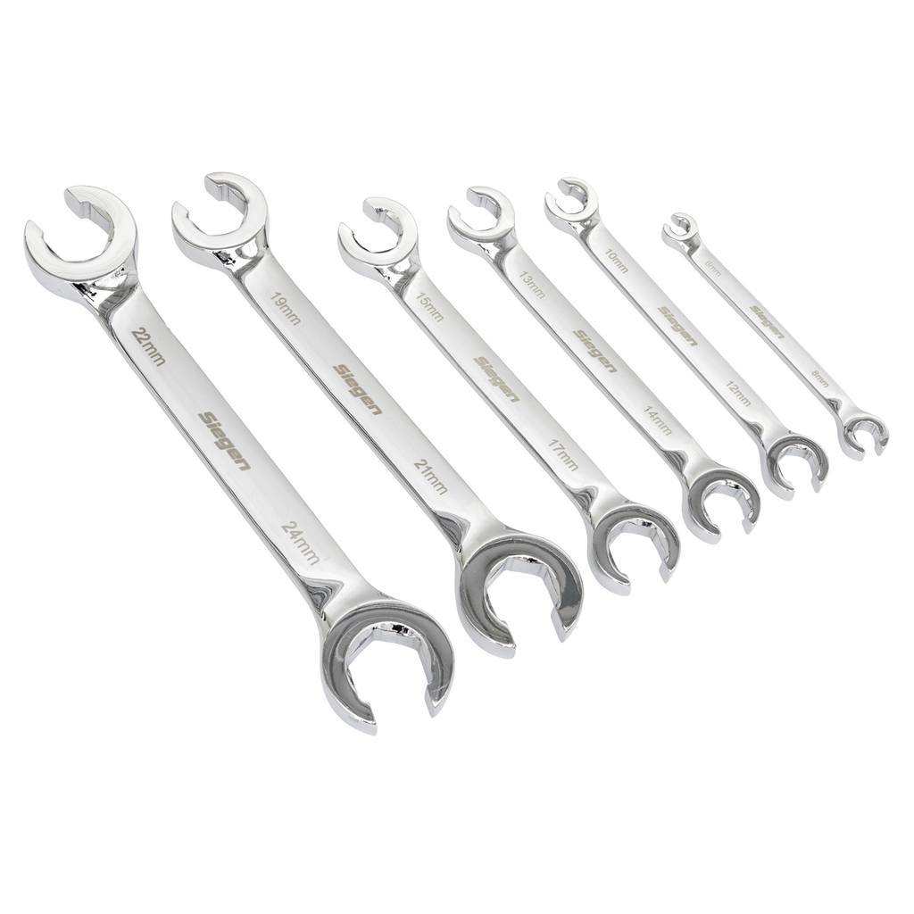 Flare Nut Spanner Set in EVA Foam Tray 6pc S0767
