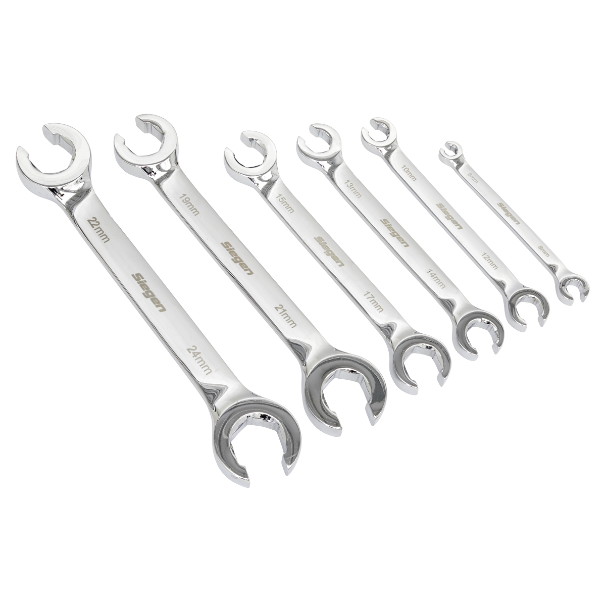 Flare Nut Spanner Set in EVA Foam Tray 6pc S0767
