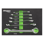 Flare Nut Spanner Set in EVA Foam Tray 6pc S0767