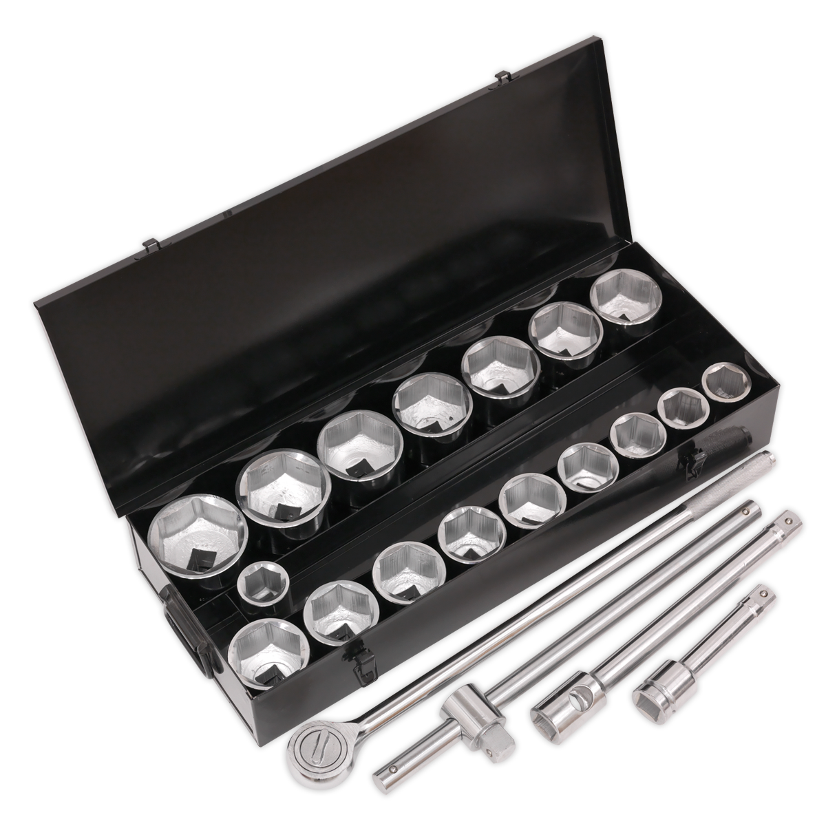 Socket Set 1"Sq Drive 21pc S0768