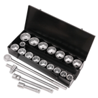 Socket Set 1"Sq Drive 21pc S0768