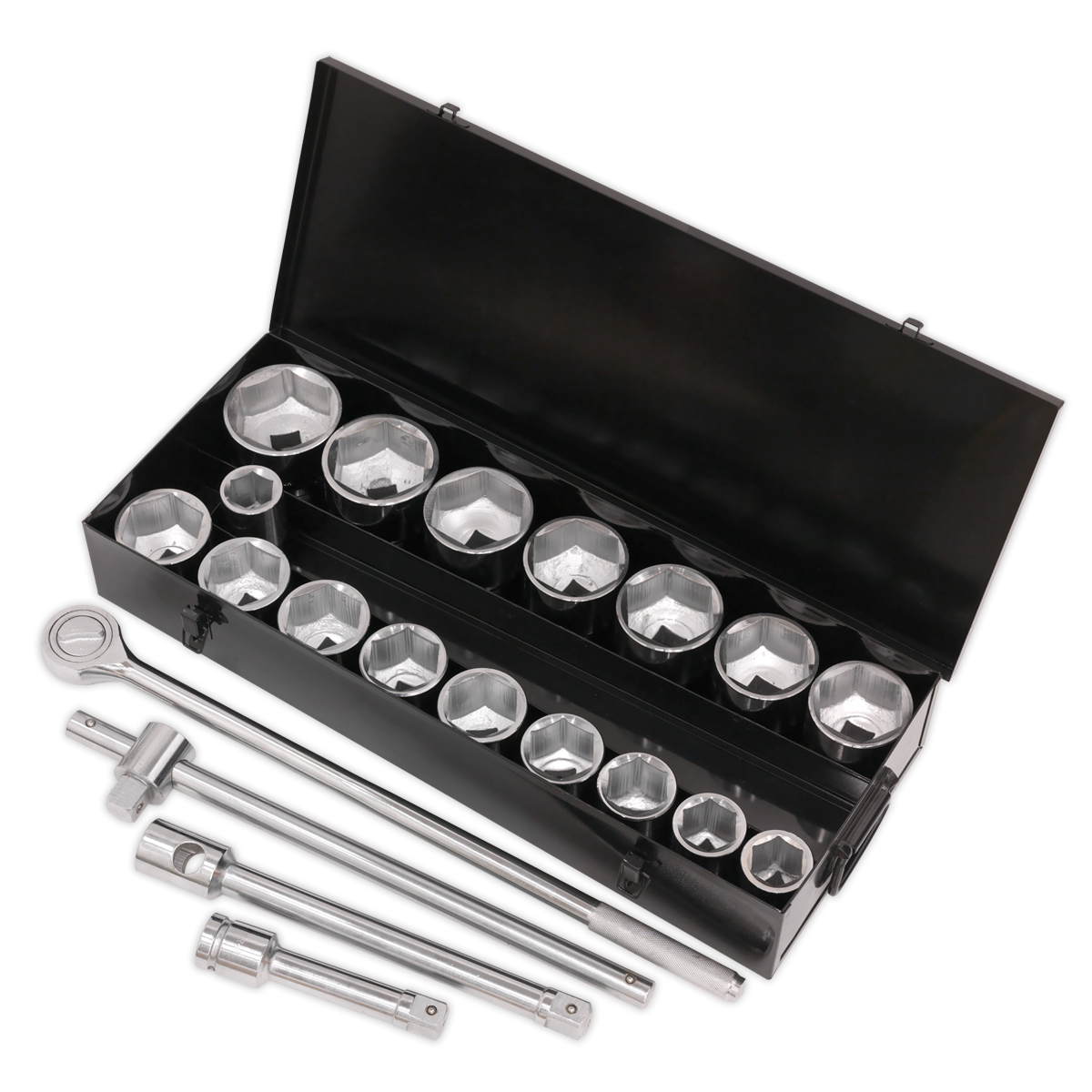 Socket Set 1"Sq Drive 21pc S0768