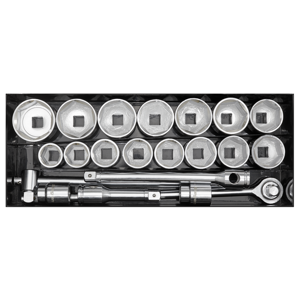 Socket Set 1"Sq Drive 21pc S0768