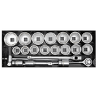 Socket Set 1"Sq Drive 21pc S0768