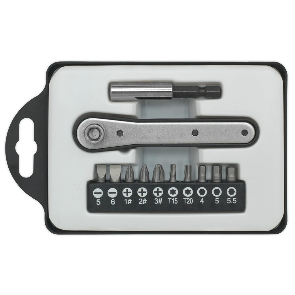 Ratchet Driver Bit Set 12pc S0775