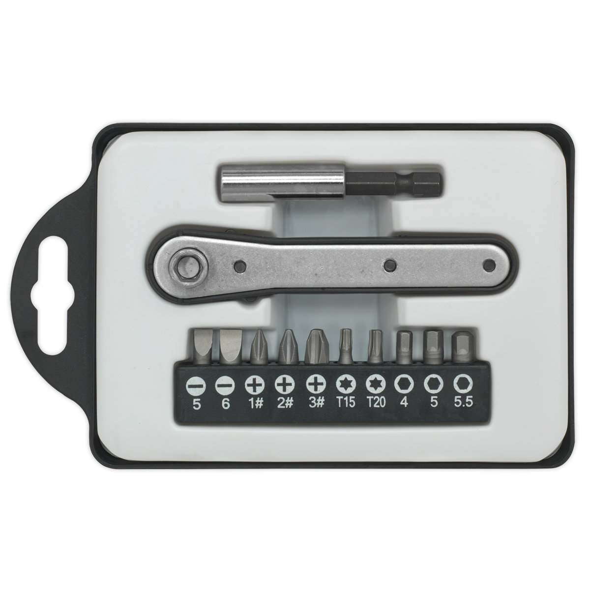 Ratchet Driver Bit Set 12pc S0775